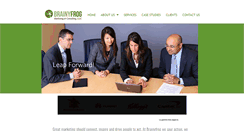 Desktop Screenshot of brainyfrog.com